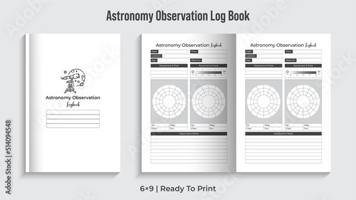 Astronomy Observation Logbook. Astrochemistry Diary