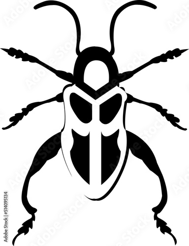  vector bug illustration on white background..eps © Sejal