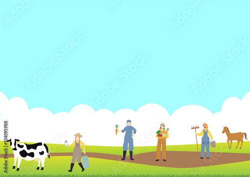 ファーム　風景