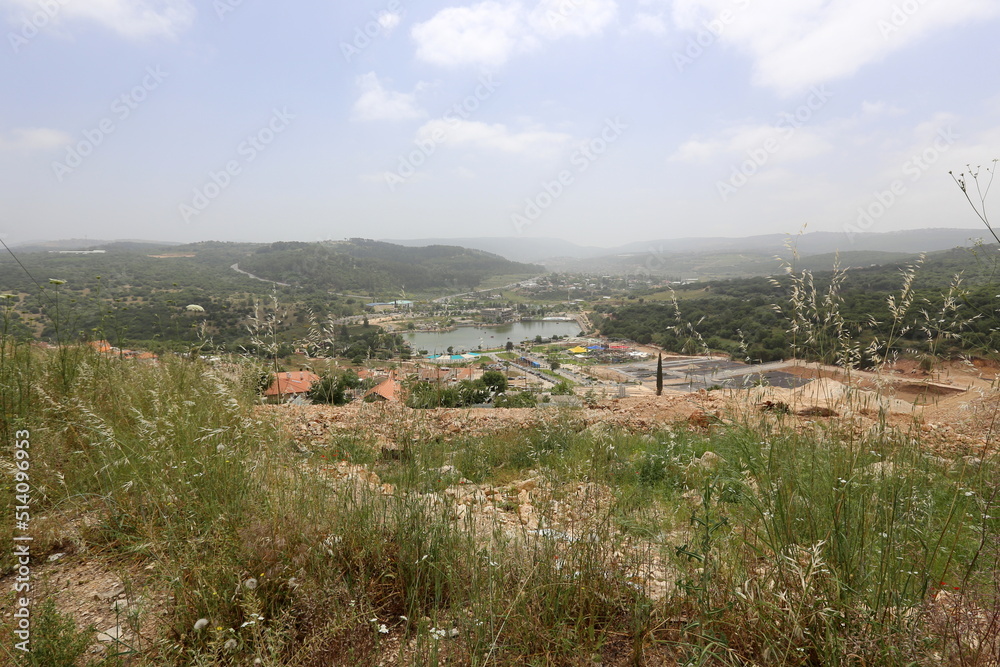 Natural landscape in northern Israel