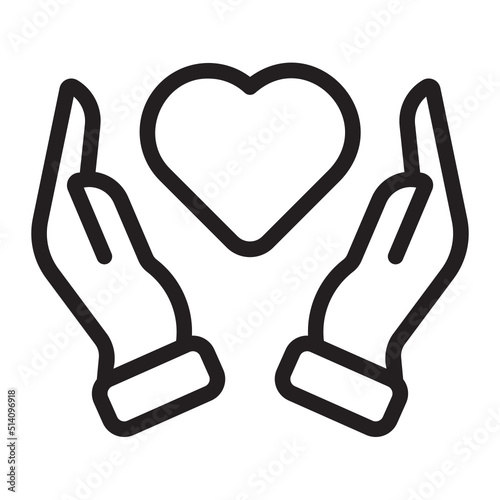 medical insurance line icon