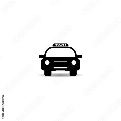 Taxi icon logo  vector design