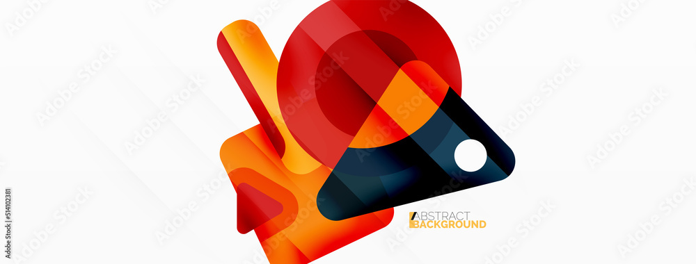 Primitive geometric shapes - line, triangle, square and circle composition. Vector geometric minimal abstract background for wallpaper, banner, background, landing page Primitive geometric shapes - line, triangle, square and circle composition. Vector geometric minimal abstract background for wallpaper, banner, background, landing page