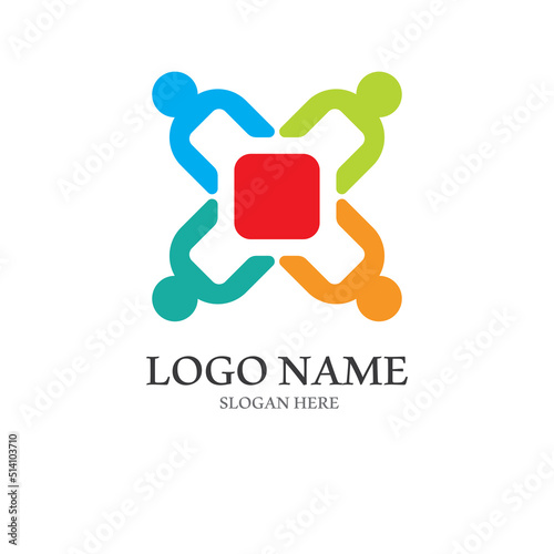 Community, network and social icon