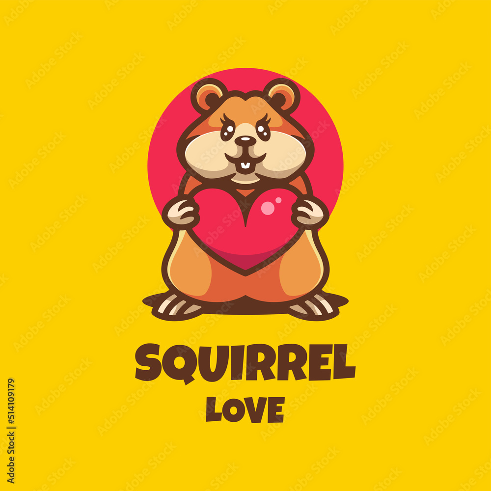 Illustration vector graphic of Squirrel Logo, good for logo design Illustration vector graphic of Squirrel Logo, good for logo design