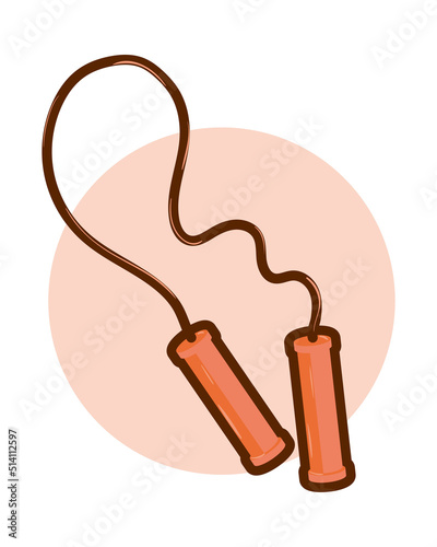 skipping rope sport icon