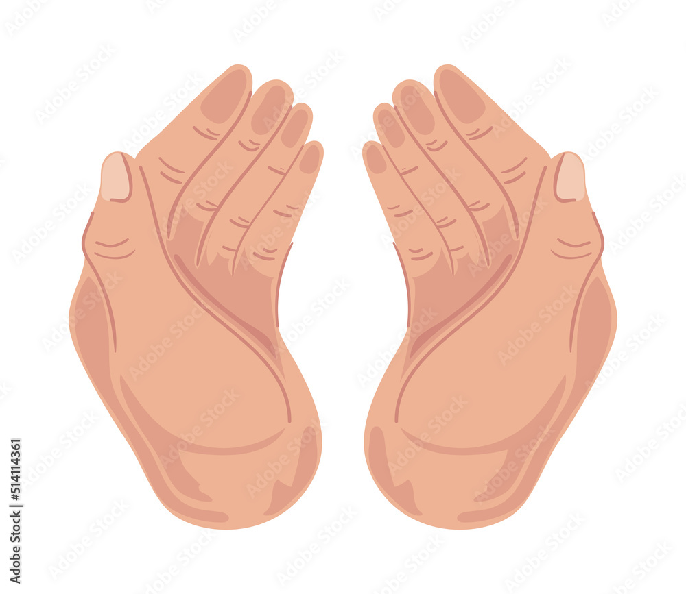 hands support icon hands support icon