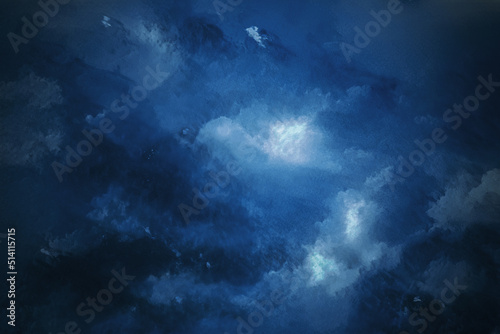 Wallpaper Mural abstract blue background Torontodigital.ca