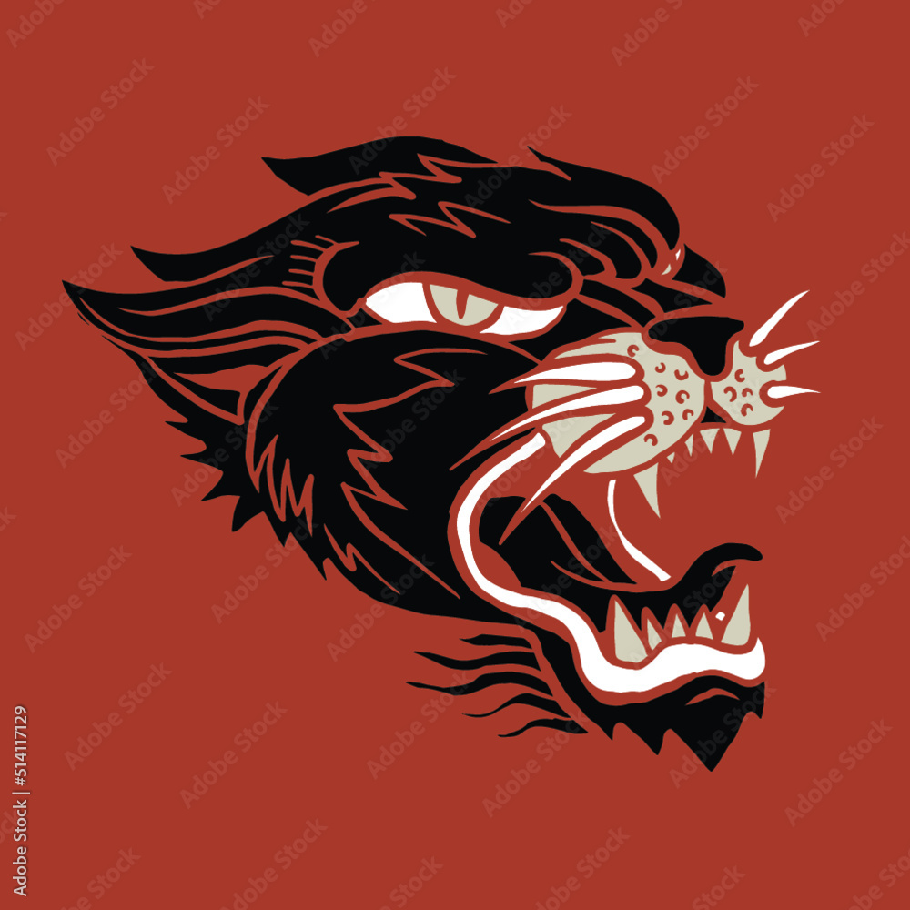 Fototapeta premium riding cafe racer motorcycle vintage design illustration helmet