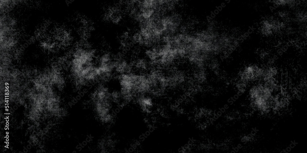 Obraz premium Abstract background with cement concrete dark background with copy space for your text . Realistic explosion dust and white natural effect pattern on black. Grunge texture and texture effect isolated 
