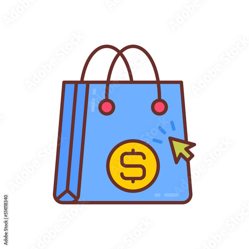 Affiliate Marketing icon in vector. Logotype