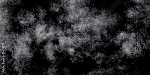 Abstract background with cement concrete dark background with copy space for your text . Realistic explosion dust and white natural effect pattern on black. Grunge texture and texture effect isolated 