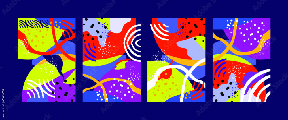Fototapeta premium stock vector new poster design template trendy vector typography and colourful illustration sale banner background template photo can be use for landing