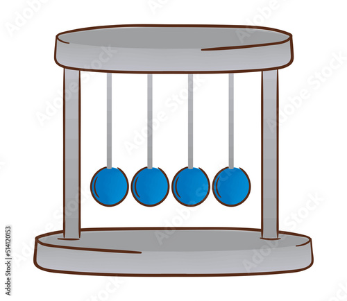 newton cradle physics