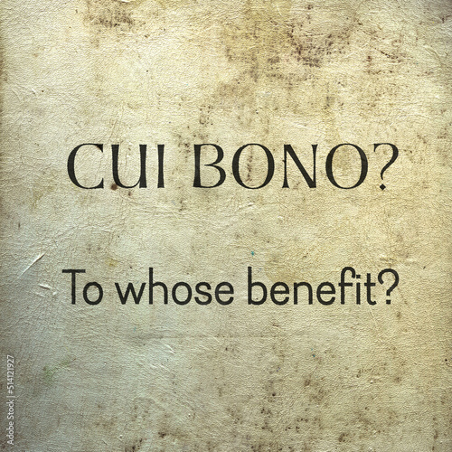 whose benefit Lat