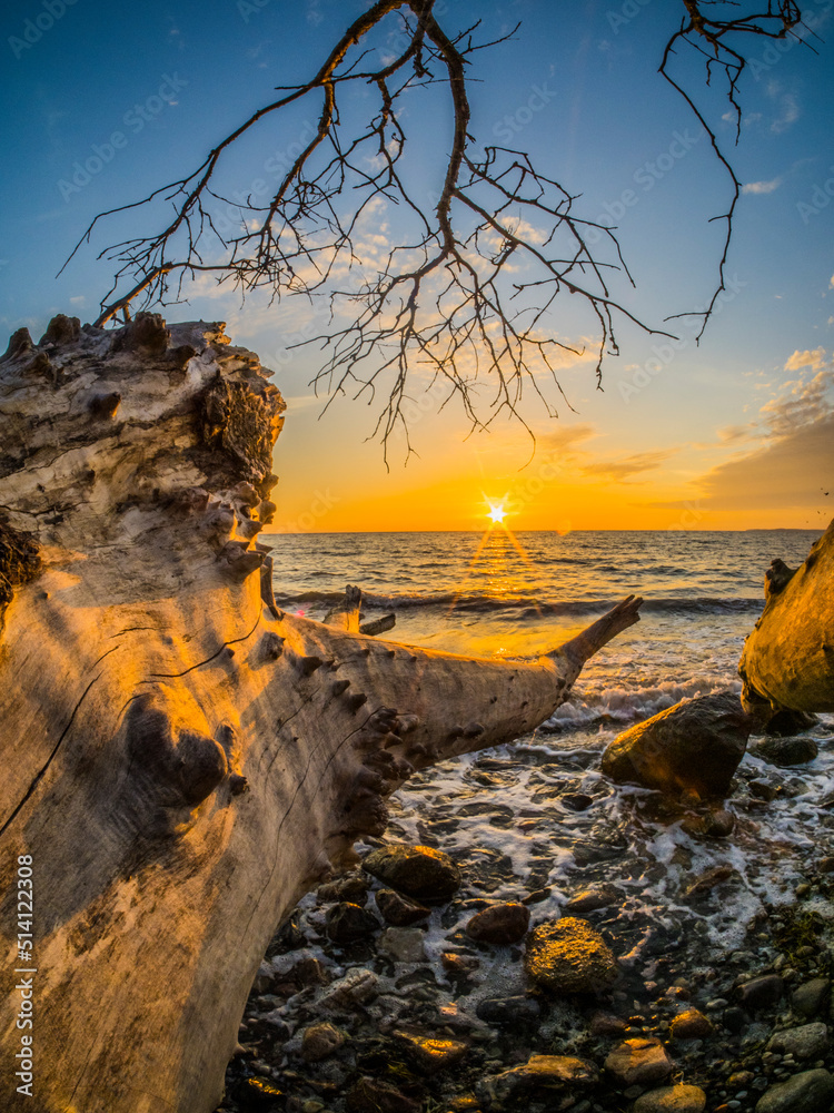 Sonnenaufgang am Meer