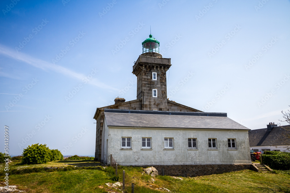 Chausey island lighthouse, Brittany, France