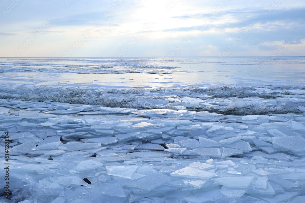 floating ice floes floating ice floes