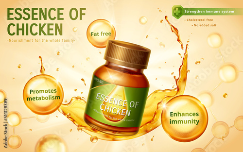 Essence of chicken promo banner