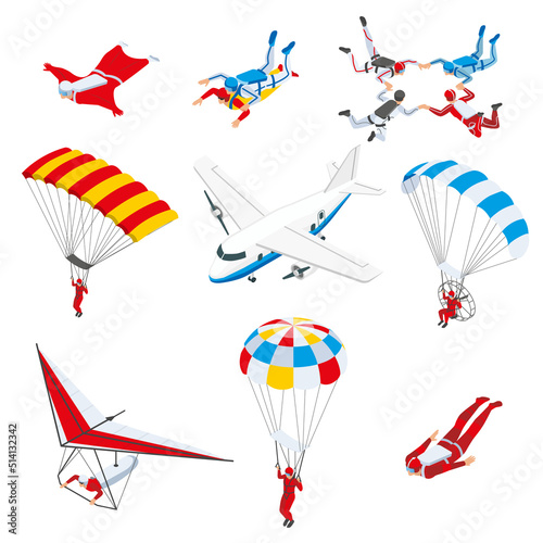 Extreme Sports Isometric Set