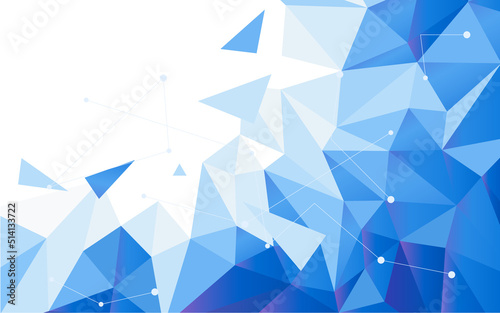 Low poly abstract background, polygonal abstract gradient graphic, vector illustration