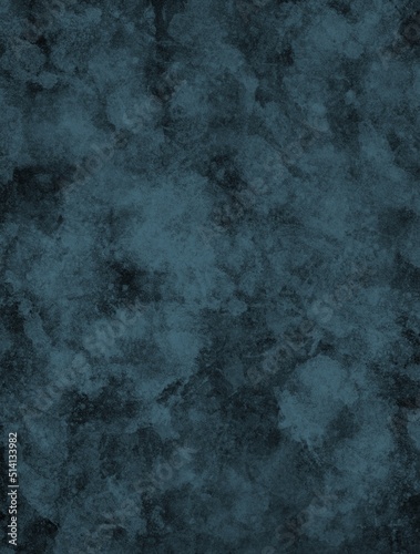 Vertical or horizontal illustration with copyspace, blue chalk on black background with space for text