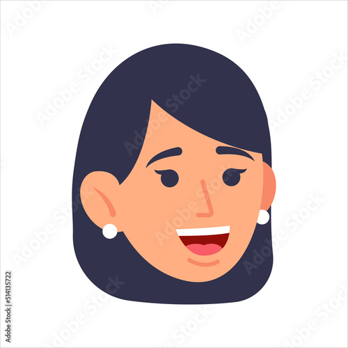 Woman Face Avatar Profile Picture