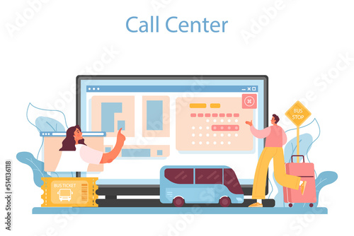 Trip booking online service or platform. Buying a ticket for plane