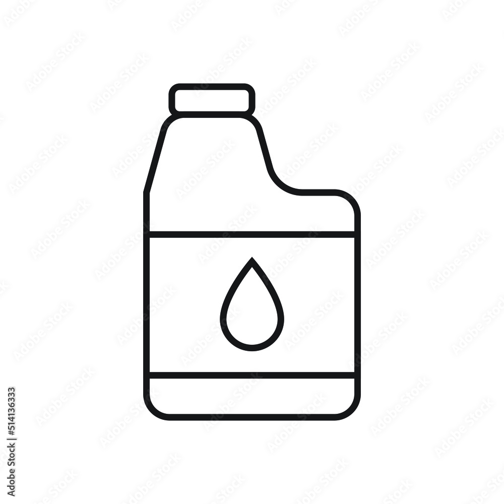 Machine oil icon design. vector illustration Machine oil icon design. vector illustration