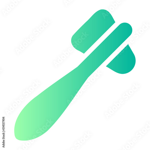 reflex hammer gradient icon