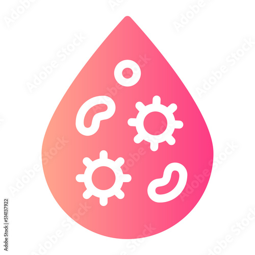 urine gradient icon