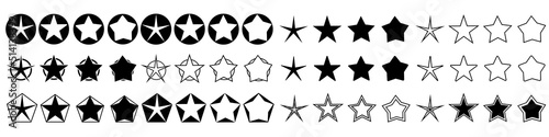 Star icon vector set. Sparkles illustration sign collection. shining burst symbol or logo.