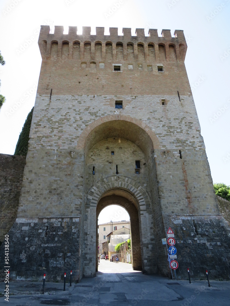 Porta Sant'Angelo, Perugia, Umbria, Italia