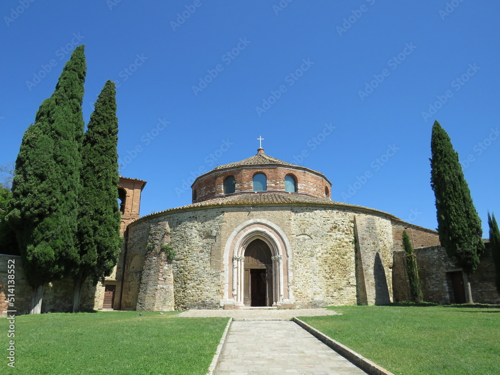 chiesa di San Michele Arcangelo (tempio di Sant'Angelo), Perugia, Umbria, Italia