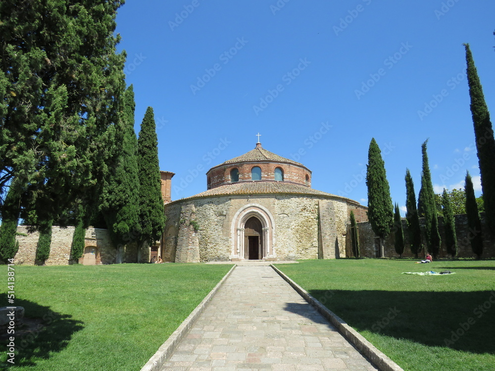 chiesa di San Michele Arcangelo (tempio di Sant'Angelo), Perugia, Umbria, Italia