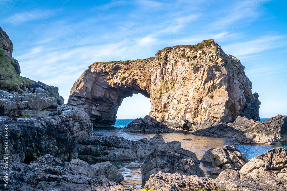 The Great Pollet Sea Arch, Fanad Peninsula, County Donegal, Ireland