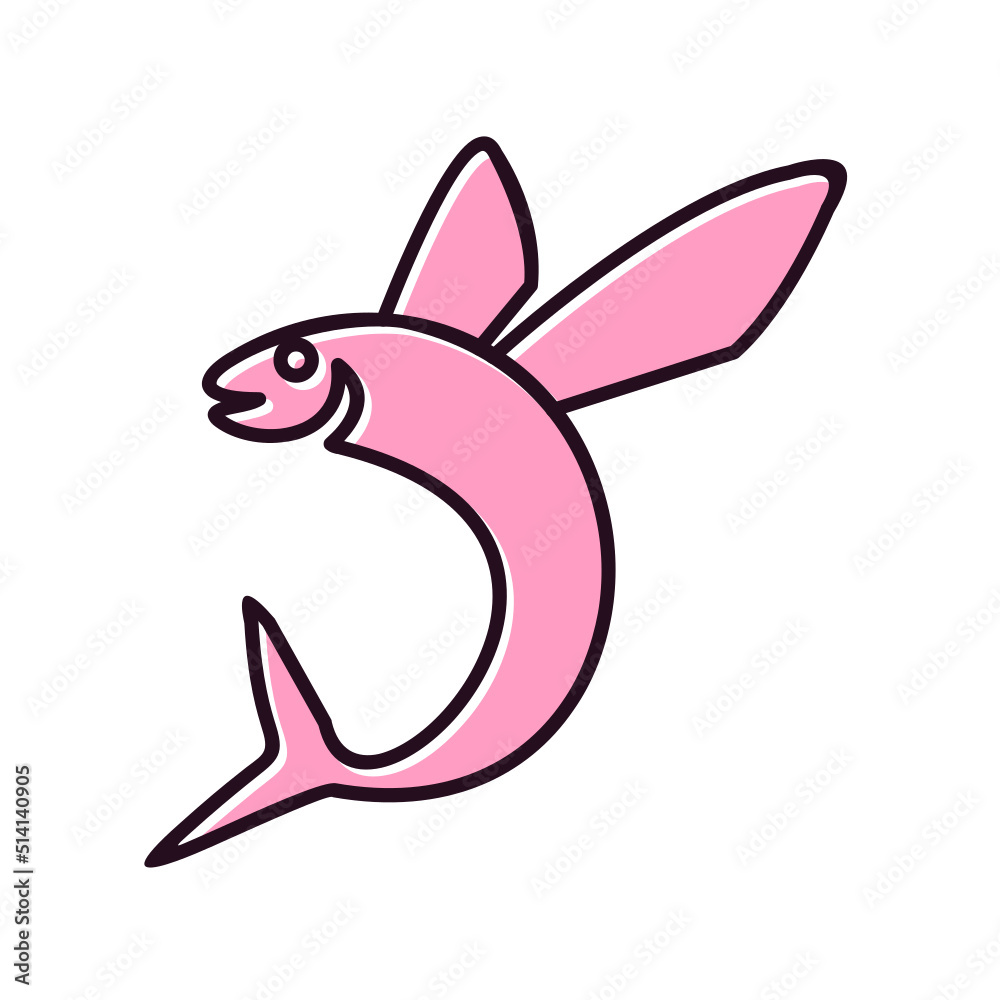 Flying Fish Icon Flying Fish Icon
