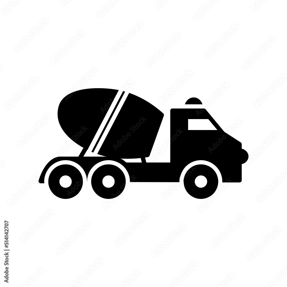 Cement Truck Icon