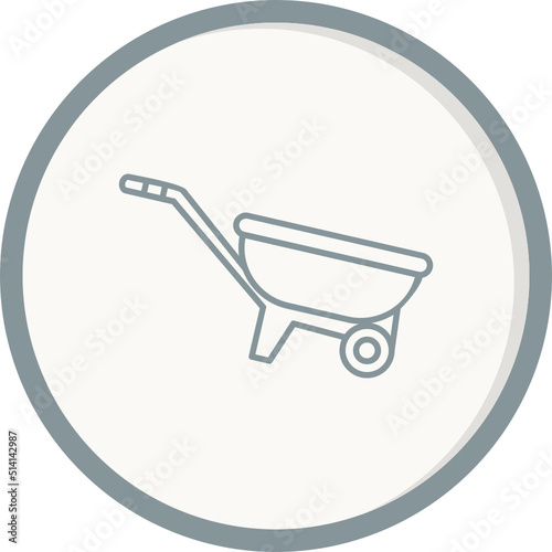 Wheel Barrow Icon