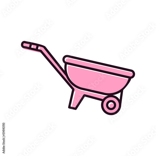Wheel Barrow Icon