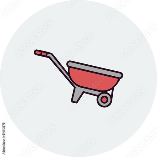 Wheel Barrow Icon