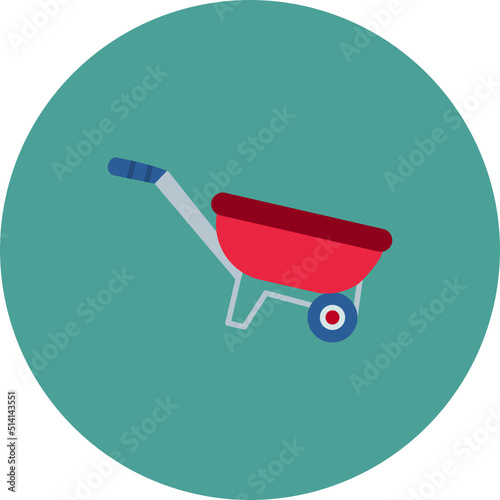 Wheel Barrow Icon