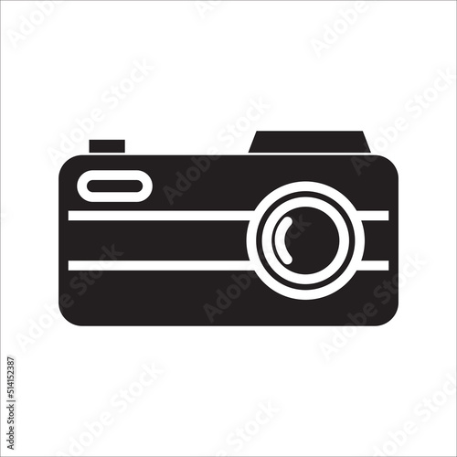 camera icon vector design template