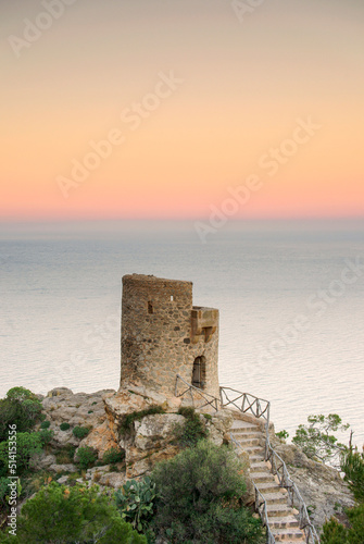 Torre des Verger (s.XVI).Banyalbufar.Sierra de Tramuntana.Mallorca.Islas Baleares. España.