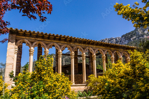 Monasterio de Miramar, Valldemossa, fundado en 1276 por Jaume II, a petición de Ramon Llull, Mallorca, balearic islands, spain, europe