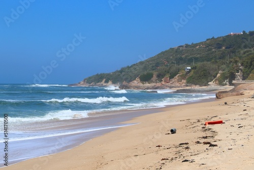 Portugal sandy beach - Figueira da Foz photo