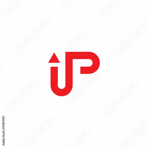letter up arrow up simple geometric logo vector Free Download letter up arrow up simple geometric logo vector - GFXLoad