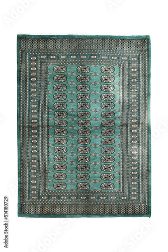 Hand woven antique Turkish carpet