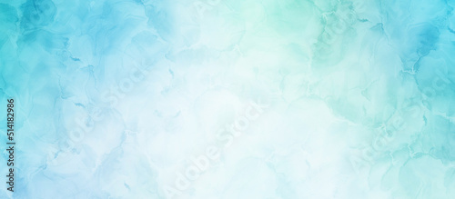 Creative Elegant Grungy Watercolor Smear Smudges Dry Light Blue Turquoise Wallpaper Abstract Background