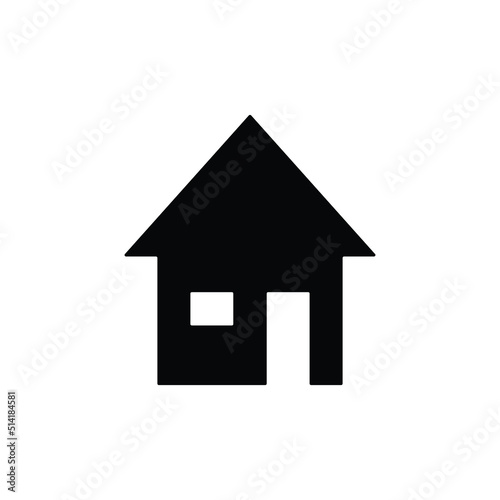 Home house work from home icon vector symbol illustration